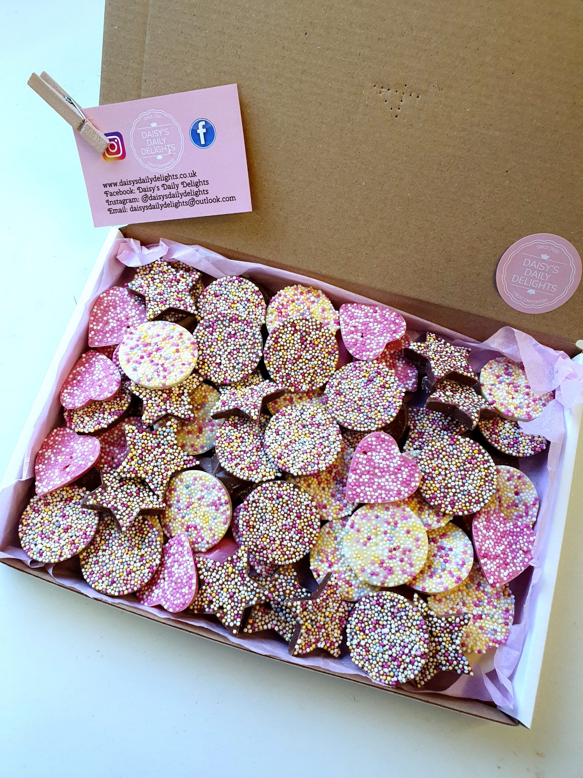 Jazzy Chocolate Postal Box 400g