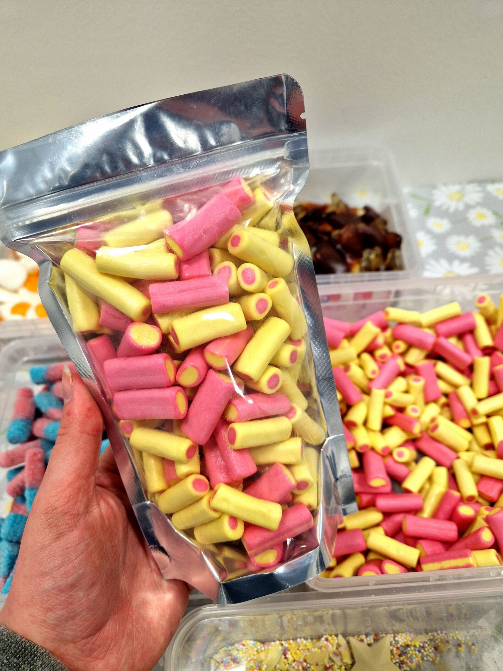 Haribo Rhubarb and Custard 300g Pouch