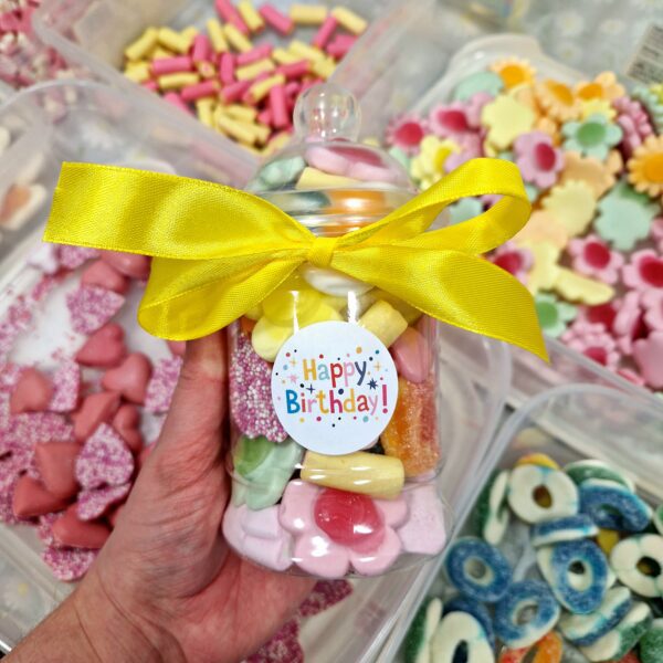 Happy Birthday Small 250g Pick n Mix Jar
