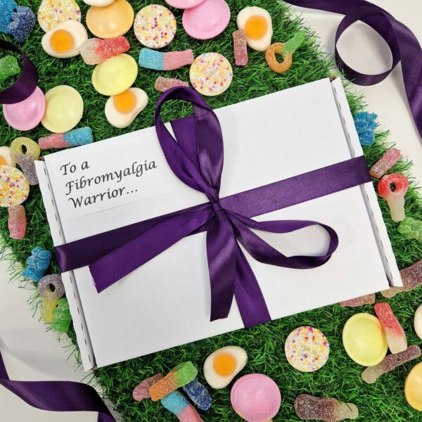Fibromyalgia Warrior Sweet Box – Chronic Illness Flare-Up Care Package Gift